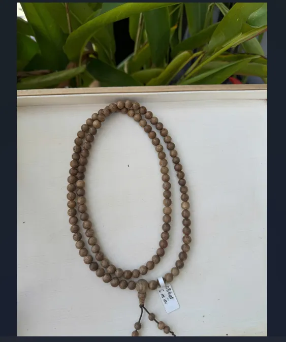 108 Beads Agarwood Bracelet – Vietnamese Natural Oud | Wellness, Luck &amp; Prosperity